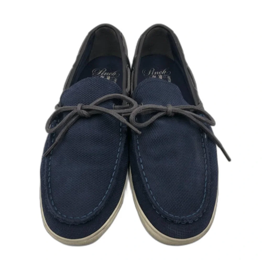 Cole Haan Men's Blue Loafers Slip On Shoes Pinch Maine Classic 10.5M Preppy
